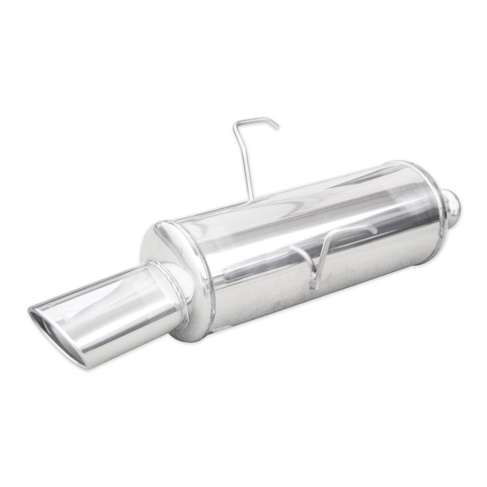 Terminal Echappement Inox Inoxcar Peugeot 106 1.4 Après 1996 120x80mm - IC-PE10605120 - PE106.05.120 - 3661768206171