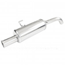Auspuff Terminal Inox Inoxcar Renault Clio RS Phase 1 Nach 2000 76mm Retro