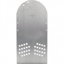 Plaque aluminium vierge à percer pour roue de réglages par 4