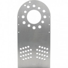 Plaque aluminium pour roue de réglages avec perçages 4x114,3 4x108 et 4x100 et alésage central 70mm par 4