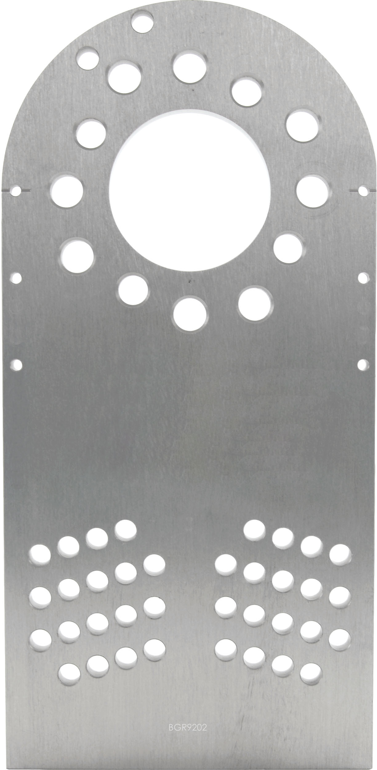 Aluminiumplatte für Stellrad Bohrungen 4x114,3 4x108 4x100 Bohrung 70mm pro 4 - GT2i - BG-R9202 - BGR9202 - 5060252096782
