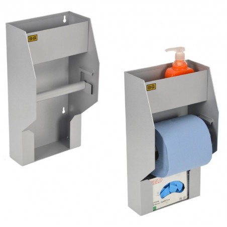 Poste de rangement produits pour nettoyage des mains BG-Racing
