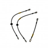 Kit Flexibles de Frein Durite Aviation Complet Goodridge OPEL Kadett C 3 Pièces