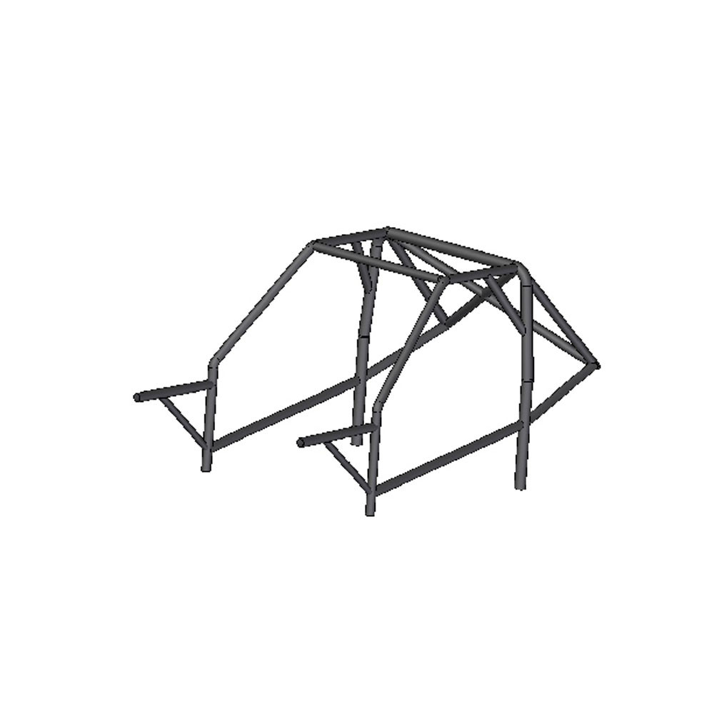 Rollbar SPARCO per Renault Megane 1 coupé dal 1996 a 2003 - 00713069S - 00713069S - 8033280057510