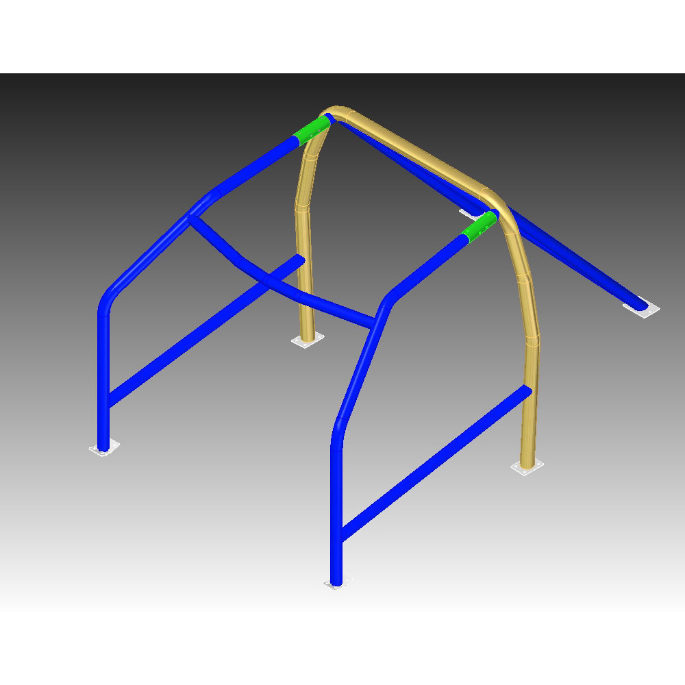 Rollbar SPARCO per Skoda Fabia 1 6Y 1999-2007 da saldare FIA-J - GT2i - 00723076 - 00723076 - 8033280057688