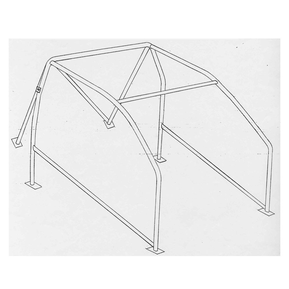 Rollbar SPARCO per Opel Corsa A 1982-1993 - GT2i - 00723145 - 00723145 - 8033280058050
