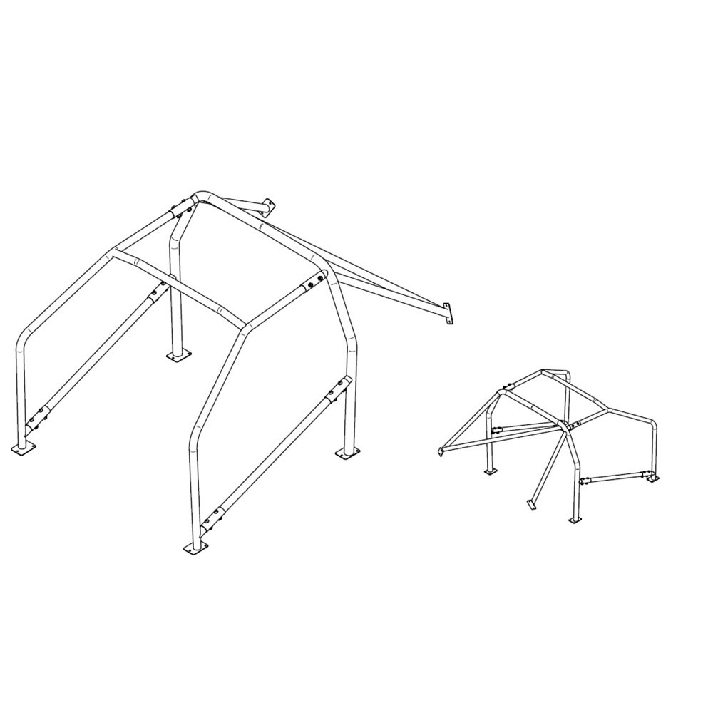 Bügel SPARCO Opel Ascona B 1975-1981 FIA-J? schweißen 27kg - GT2i - 00723146 - 00723146 - 8033280058067