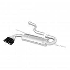 Scarico Inoxcar Silenziatore Terminale 2X80 X-RACE BLACK EDITION VOLKSWAGEN SCIROCCO 1.4 TSI (122CV) dopo il 2008