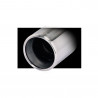 Inoxcar Exhaust Rear Silencer right + left 1X80 OPEL CORSA C 1.0 12V (60HP) after 2000