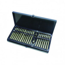 Cassetta 38 boccole, Torx / Xzn, 2 adattatori