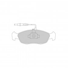 Pastiglie freno Road & Sport Anteriore CITROEN SAXO XSARA PEUGEOT 106 306