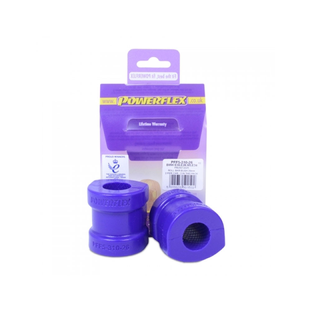 Silent-Bloc Powerflex Barra Anti-Rollio BMW Z3 Diametro 26mm (2 Pezzi) - PF-F531026-2 - PFF5-310-26 - 5055676501592