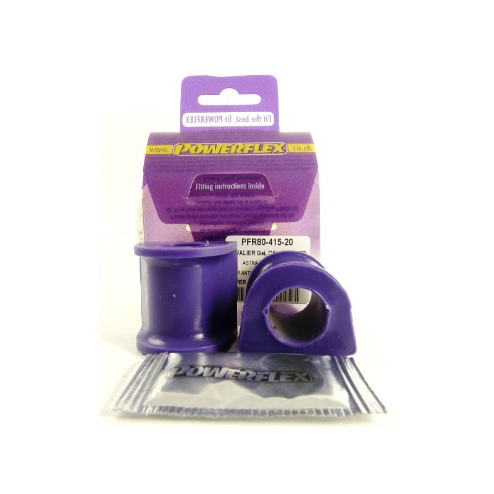 Silent-Bloc Powerflex Barre Anti-Roulis D20 Opel Astra / Vectra (2 Pièces) - PF-R8041520-2 - PFR80-415-20 - 5055676509895