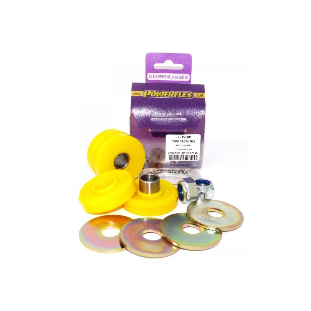 Silent-Bloc Powerflex Barra Anteriore Ford Fiesta MK2 (2 Pezzi) - PF-F19301-2 - PFF19-301 - 5055676503329