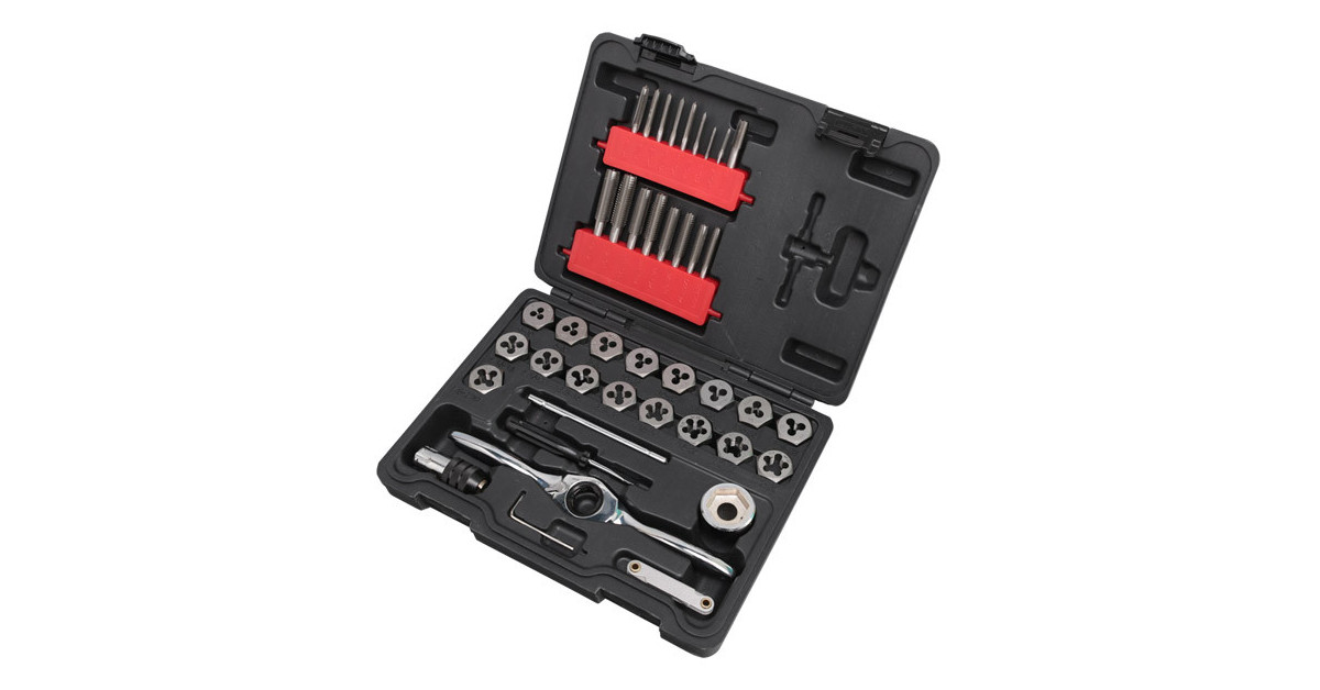 Set Schneideisen und Gewindebohrer Imperial