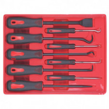 9-teiliges Schaber- und Haken-Set