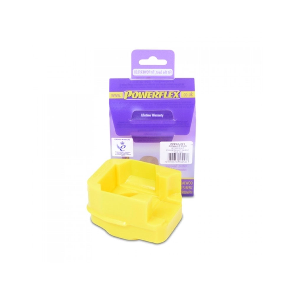 Silent Bloc Powerflex Front Upper Right Engine Mount Insert Renault Clio RS 172/182ch - PF-F60221 - PFF60-221 - 5055676534538
