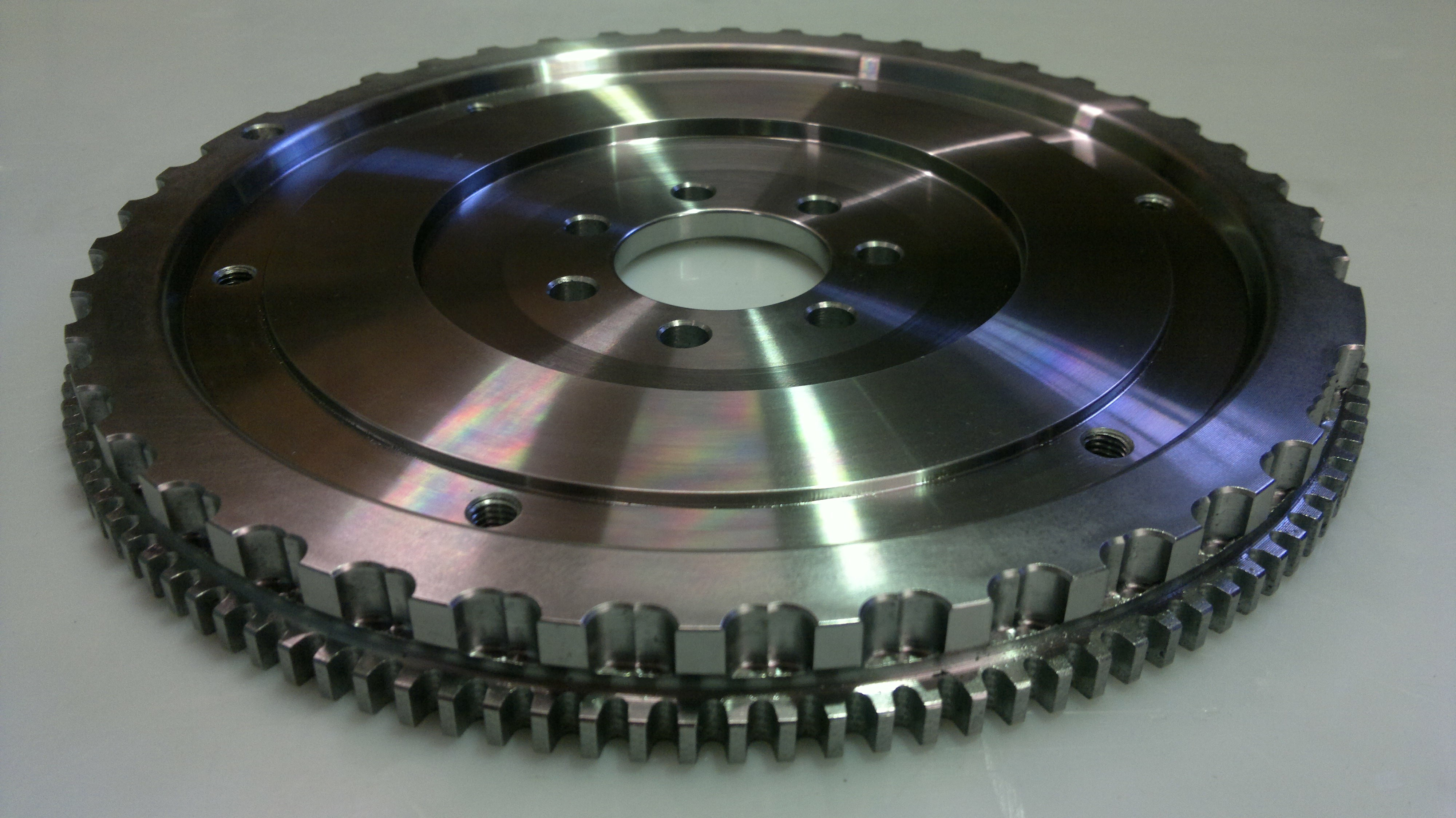 TTV Racing high inertia flywheel for Renault Clio Williams with 184mm clutch, Rally and Rally-X use - TTV-2143 - 2143 - 3661768645383