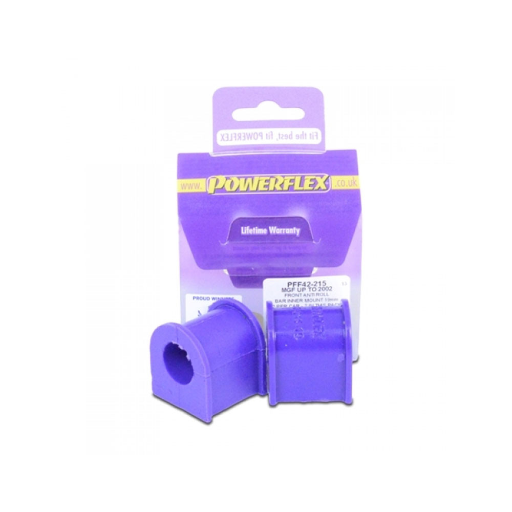 Silent-Bloc Powerflex Barra Anti-Rollio Anteriore Rover MGF -2002 19mm (2 Pezzi) - PF-F42215-2 - PFF42-215 - 5055676505309