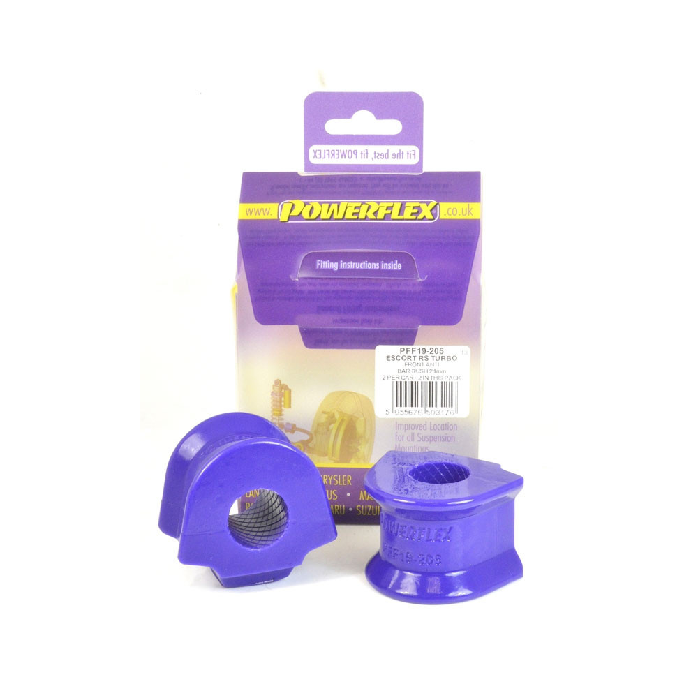 Powerflex Bushing Anti-Roll Bar Diameter 24 Ford Escort RS T (2 Pieces) - PF-F19205-2 - PFF19-205 - 5055676503176