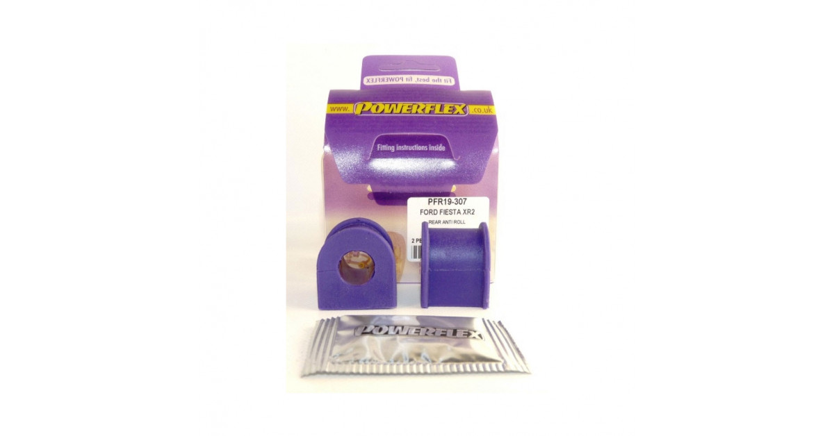 Silent-Bloc Powerflex Barra Anti-Rollio Posteriore Ford Fiesta MK1 / MK2 (2 Pezzi)