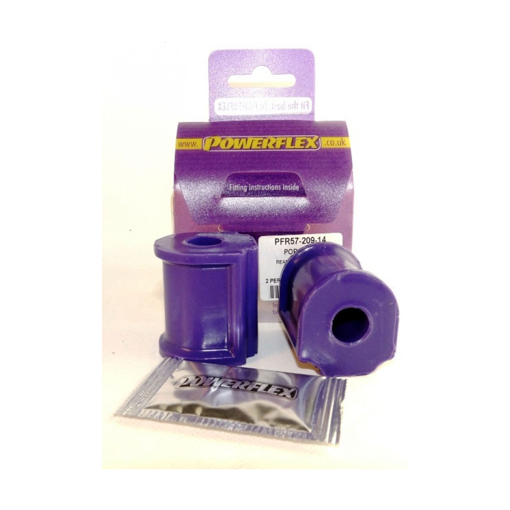 Powerflex Bushing Anti-Roll Bar 14mm Rear Porsche 944 (2 Pieces) - PF-F57209-14-2 - PFF57-209-14 - 5055676506412