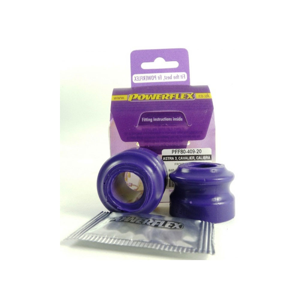 Silent-Bloc Powerflex Barra Anti-Rollio Diametro 20 Opel Astra / Vectra (2 Pezzi) - PF-F8040920-2 - PFF80-409-20 - 5055676509833