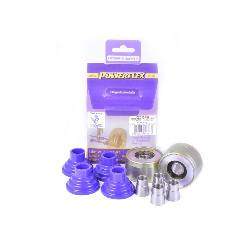 Silent-Bloc Powerflex Forcella Anteriore Ford Fiesta 1989-1996 / Escort 1990-2001 (2 Pezzi) - PF-F19602-2 - PFF19-602 - 5055676503633