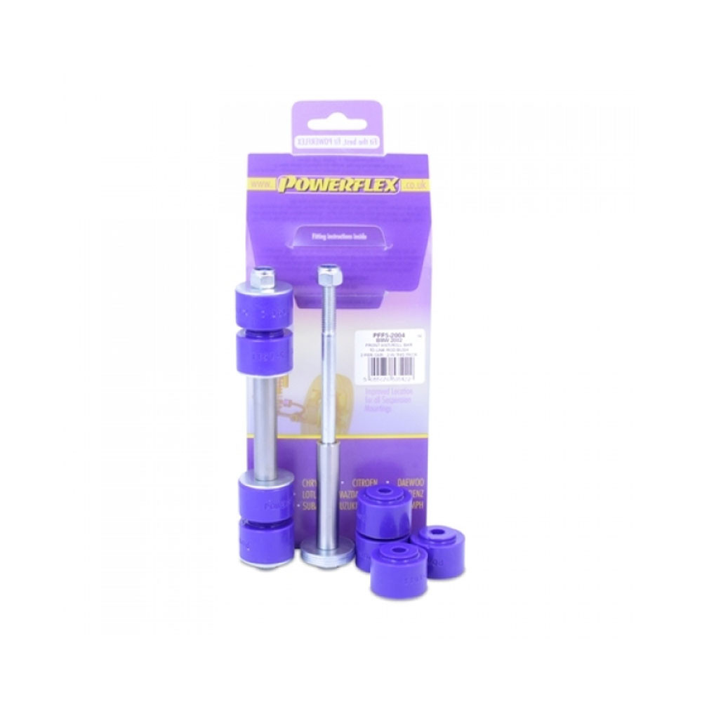 Silent Bloc Powerflex Anti-Rollio Anteriore o Posteriore con bielletta BMW 2002x2 - PF-F52004-2 - PFF5-2004 - 5055676535122