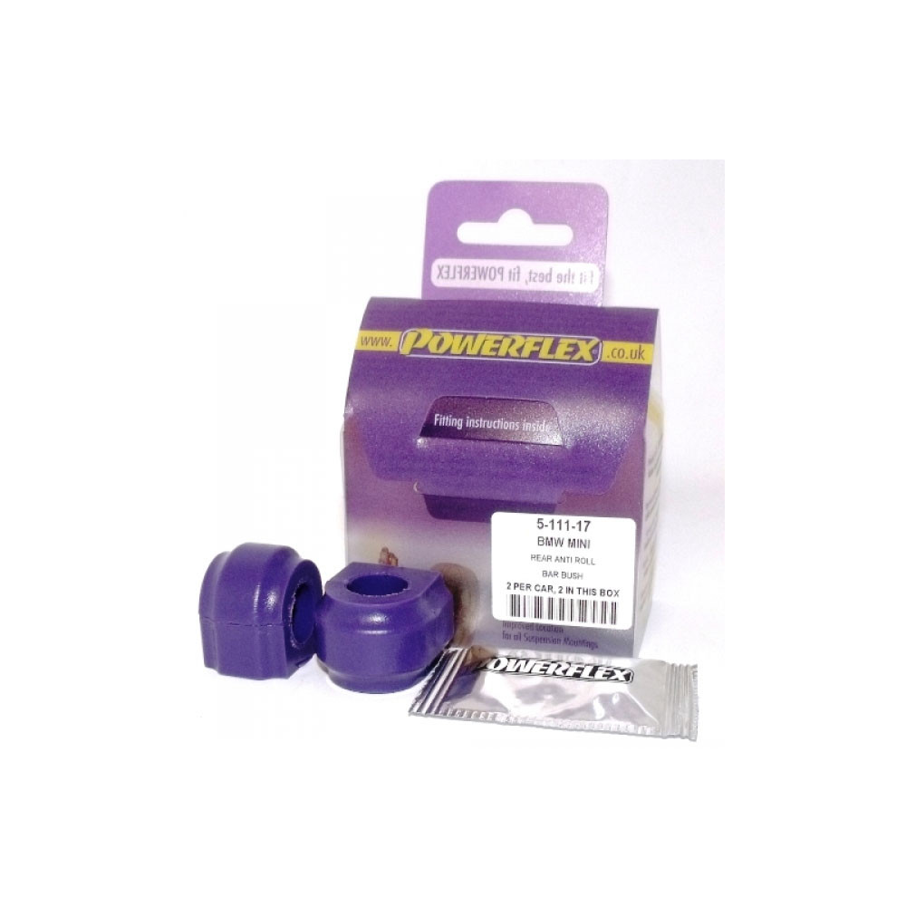 Silent Bloc Powerflex Anti-Roll Bar 17mm Mini 2 R55/56/57 - PF-R511117-2 - PFR5-111-17 - 5055676501288