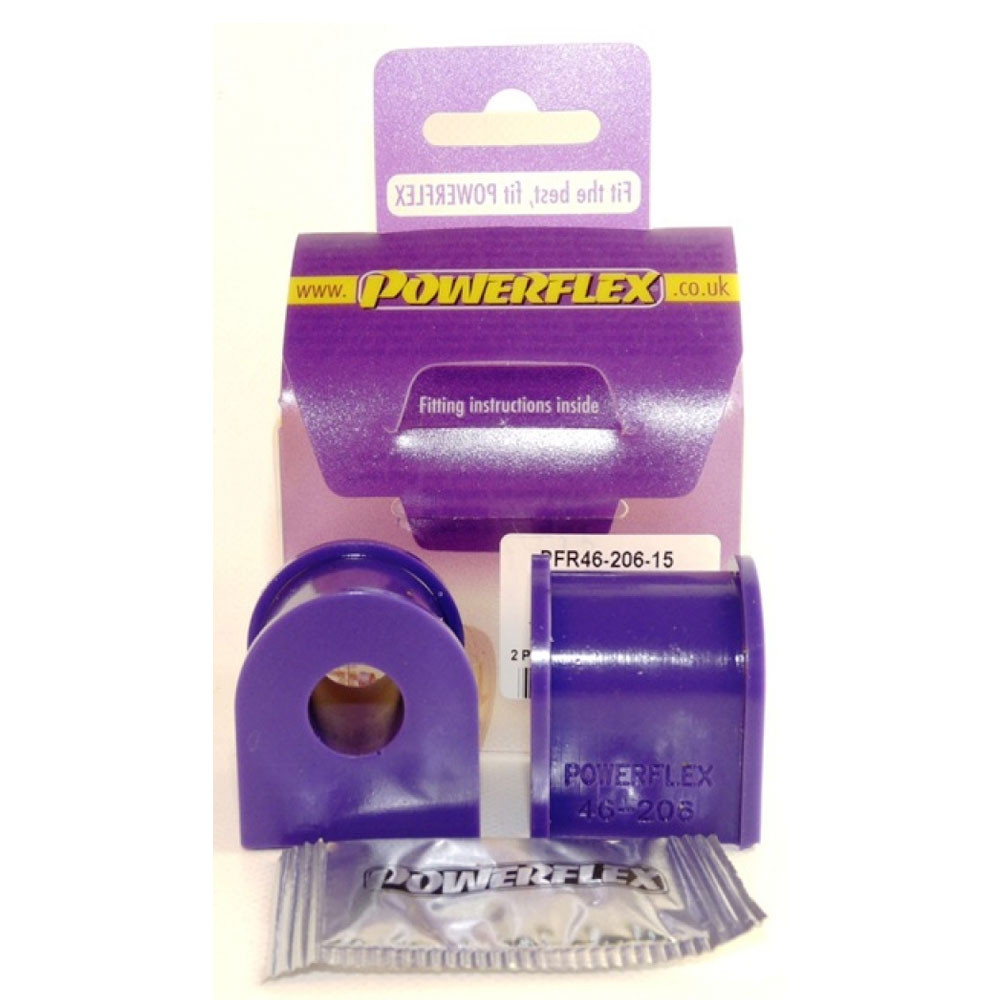 Silent-Bloc Powerflex Anti-Roll-Stange 15mm Nissan 200SX / S13 /14 (2 Stück) - PF-R4620615-2 - PFR46-206-15 - 5055676506009