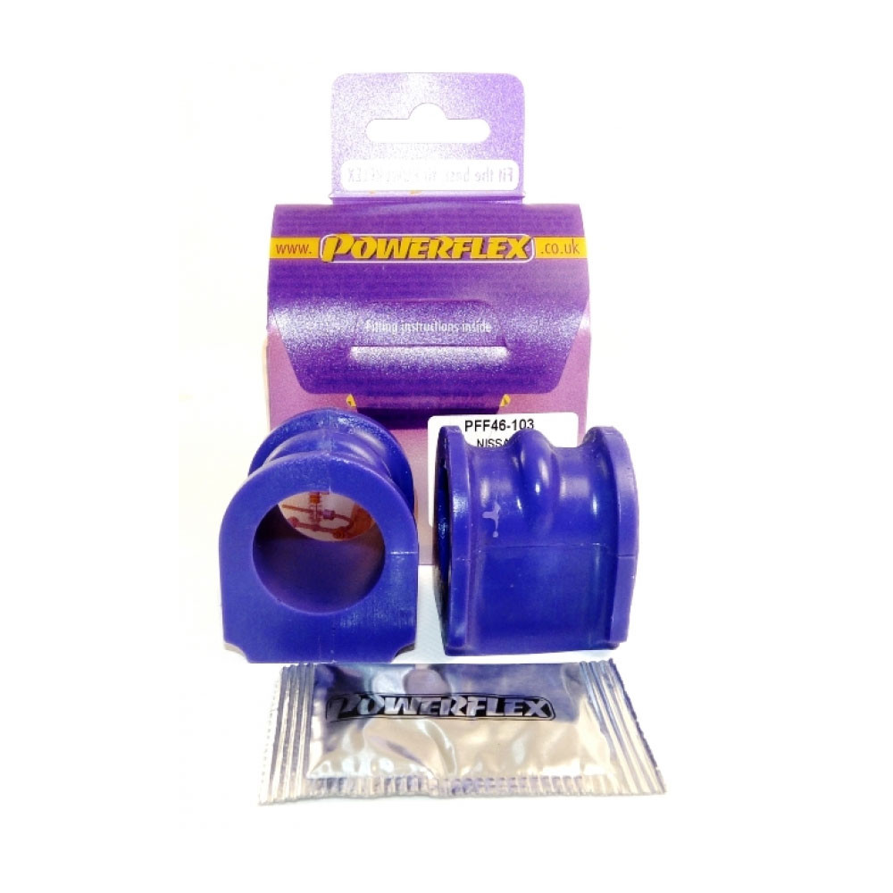 Silent-Bloc Powerflex Barra Anti-Rollio Anteriore Sunny GTiR 28mm (2 Pezzi) - PF-F46103-2 - PFF46-103 - 5055676505835