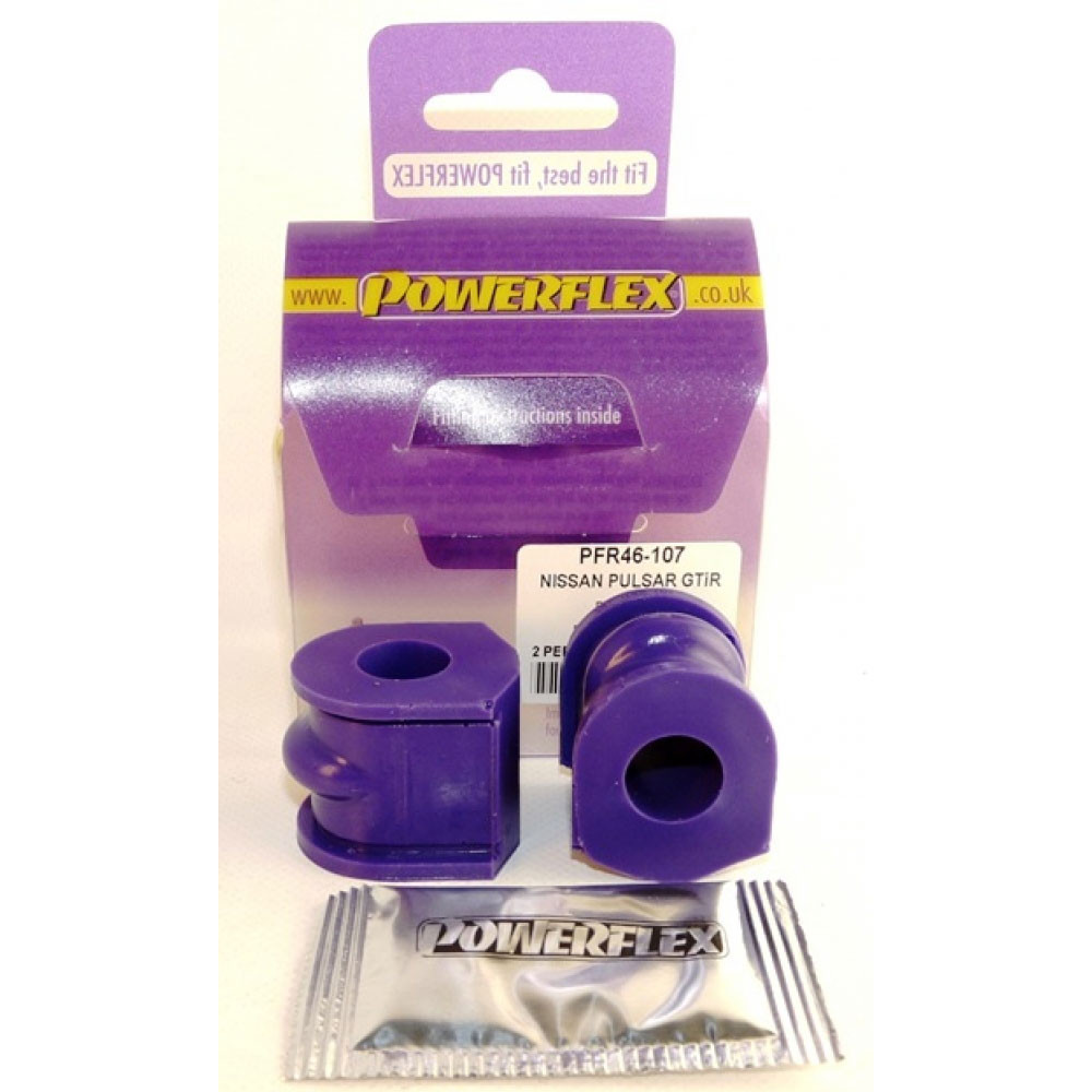 Silent-Bloc Powerflex Barre Anti-Roulis Arrière Sunny GTiR (2 Pièces) - PF-R46107-2 - PFR46-107 - 5055676505873
