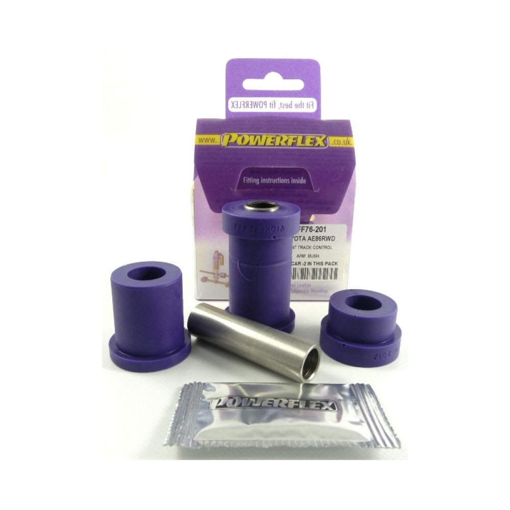 Silent-Bloc Powerflex Triangle Avant Toyota Corolla AE86 (2 Pièces) - PF-F76201-2 - PFF76-201 - 5055676509017