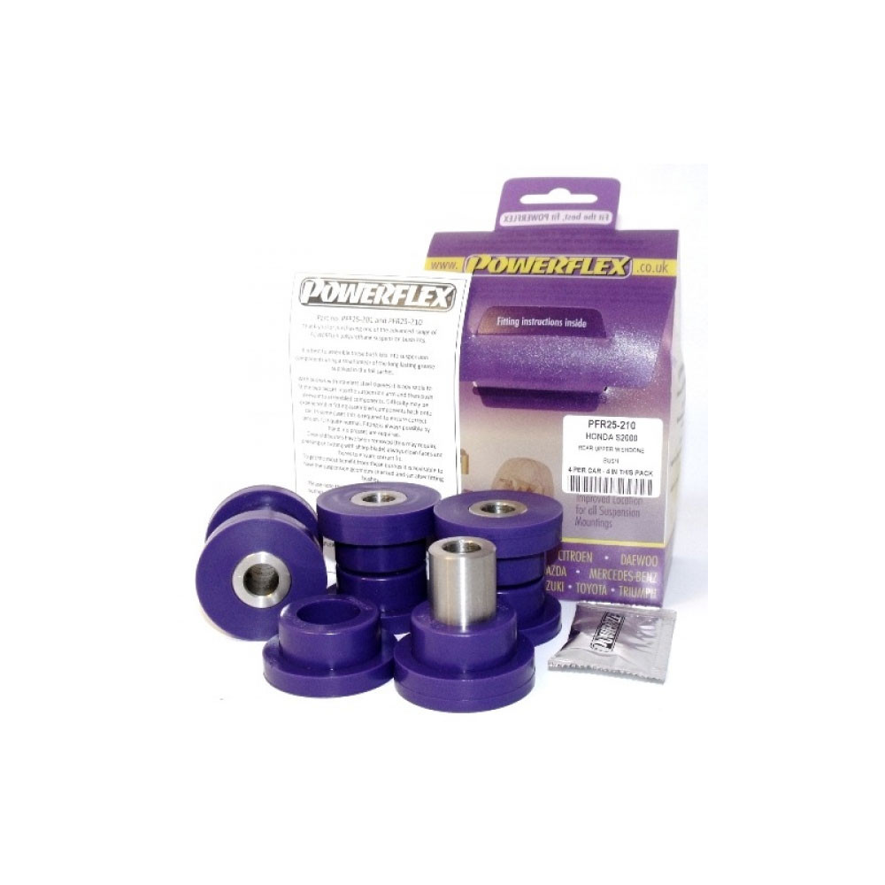 Silent-Bloc Powerflex Tassello Posteriore Superiore Honda S2000 (4 Pezzi) - PF-R25-210-4 - PFR25-210 - 5055676504180