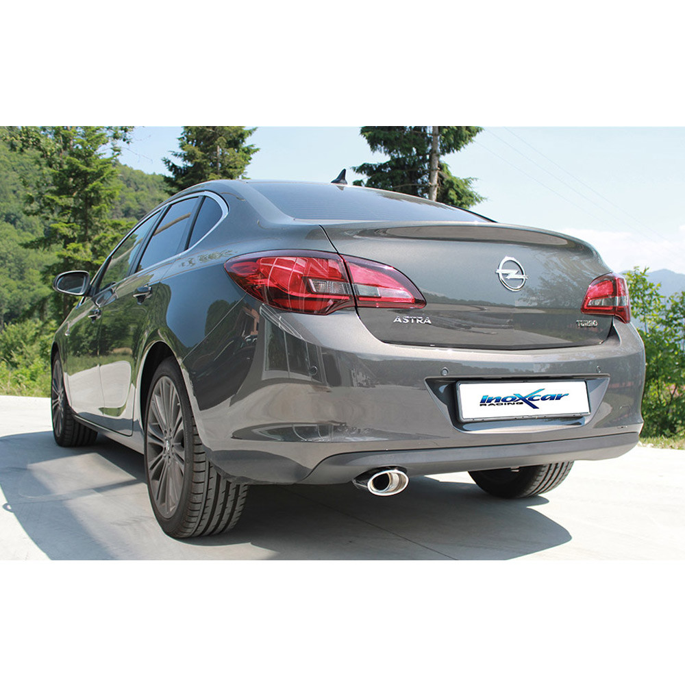 Scarico Inoxcar Tubo Centrale con Silenziatore OPEL ASTRA J 1.4 TURBO (140cv) Berlina 2015 - IC-TCAS02S - TCAS.02S - 3661768362891