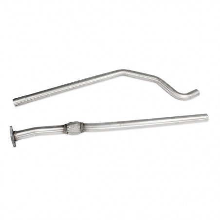 Inoxcar Exhaust Intermediate tube FIAT GRANDE PUNTO (Type 199) 1.4 (77HP) / 1.4 16V (95HP) after 2005 diam 45