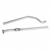 Inoxcar Exhaust Intermediate tube FIAT GRANDE PUNTO (Type 199) 1.4 (77HP) / 1.4 16V (95HP) after 2005 diam 45