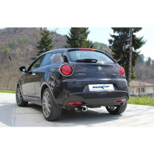 Inoxcar Exhaust Tube before (with flexible) ALFA ROMEO MITO 1.4 TB (155HP) after 2008 diam 55