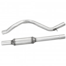 Inoxcar Stainless Central Muffler 63.5mm Renault Megane 3 RS 250