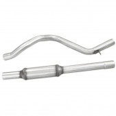 Silencieux central Inox Inoxcar 63.5mm Renault Megane 3 RS 250