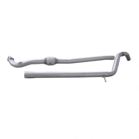Inoxcar Stainless Central Pipe Fiat 500 Abarth 60mm