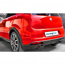 Echappement Inoxcar Tube avant avec flexible ABARTH GRANDE PUNTO 1.4 T-JET 155CV après 2007 diam 55