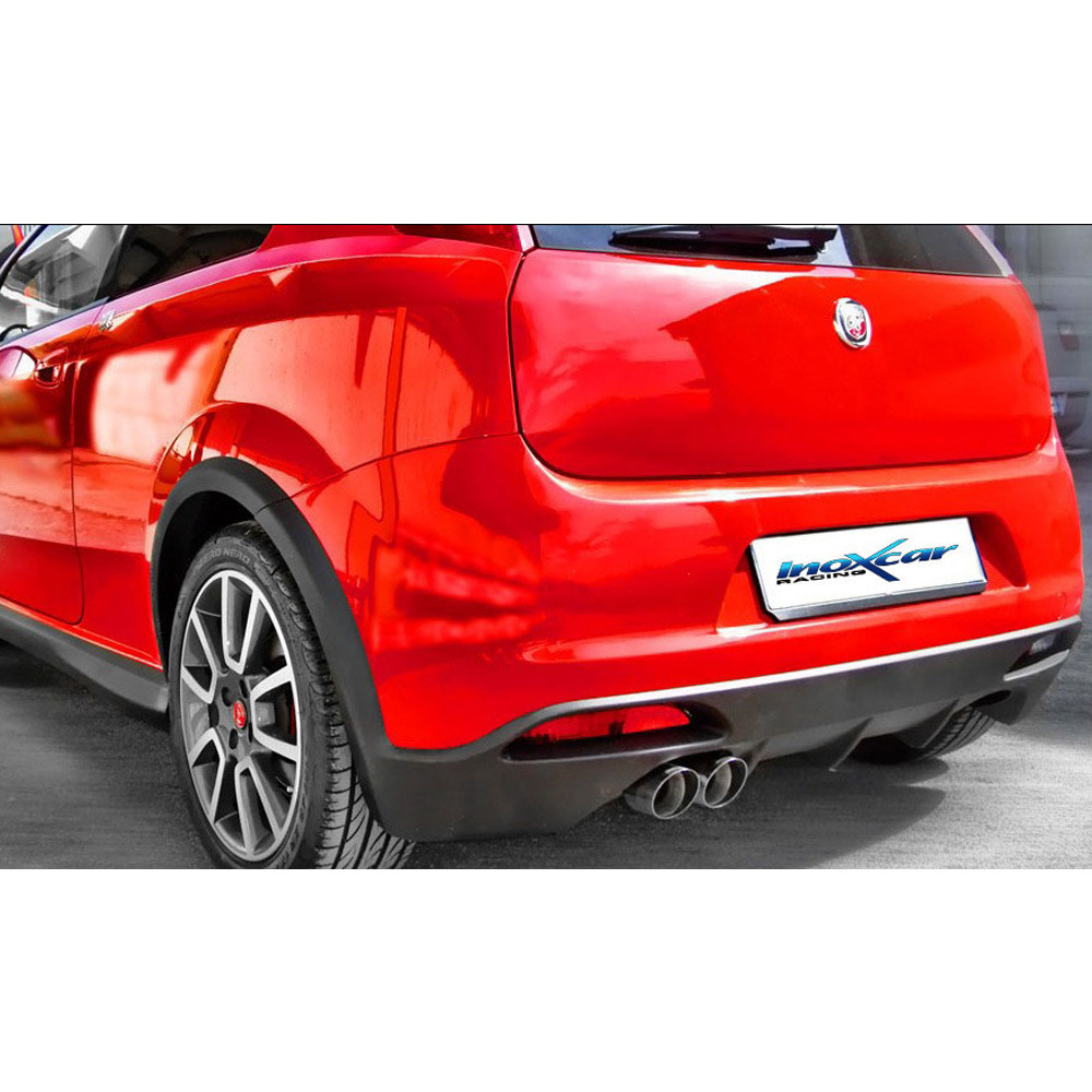 Auspuff Inoxcar Vorderrohr mit Schlauch ABARTH PUNTO EVO 1.4 TURBO MultiAir 165PS nach 2010 Durchm. 55 - IC-TAFI01 - TA.FI.01 - 3661768362693