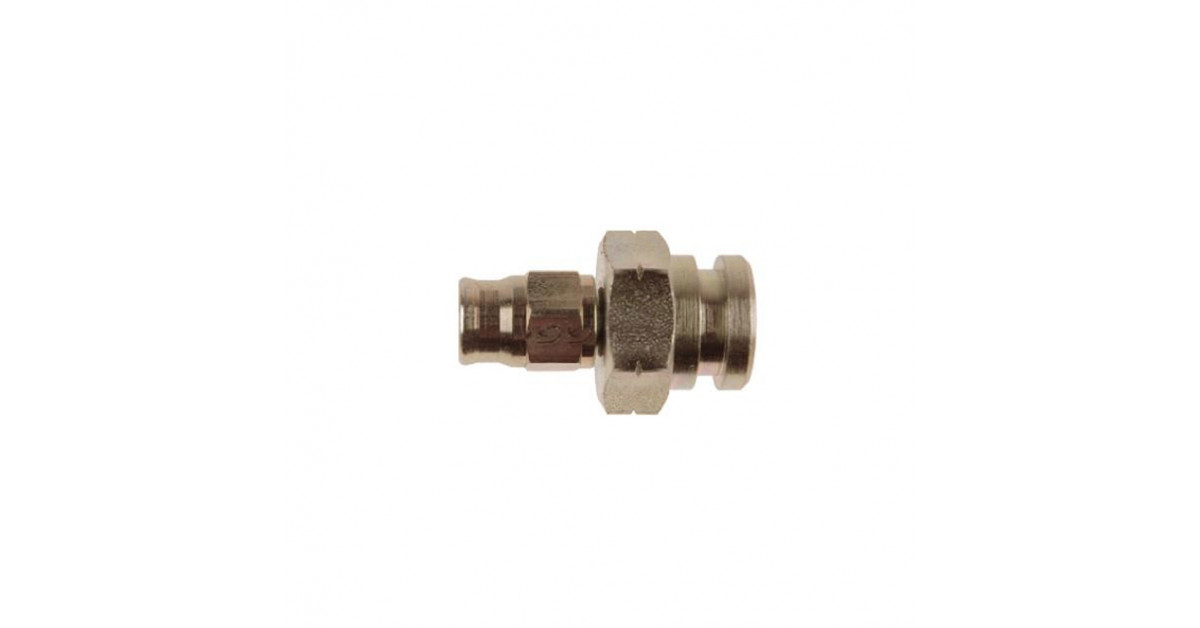 Goodridge 3/8x24 female bulkhead convex / circlips