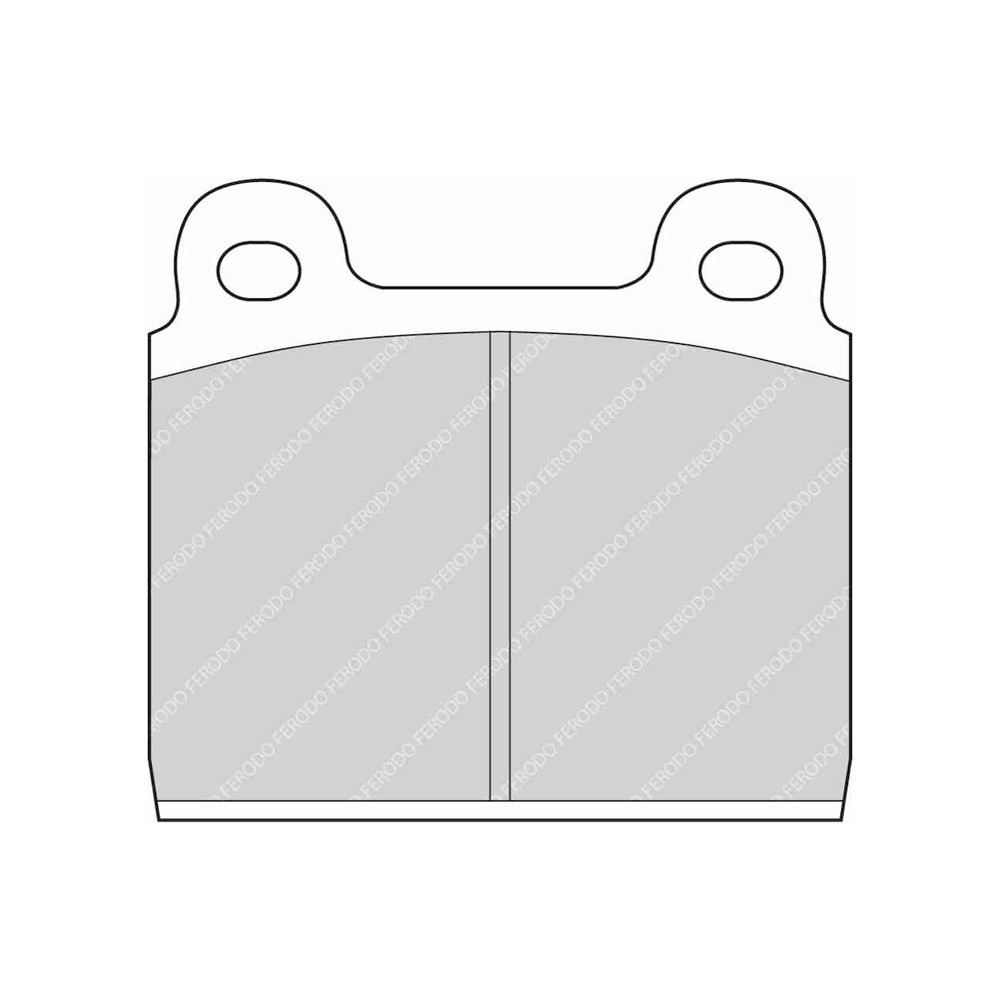 Pastiglie freno Ferodo DSUNO F-CP11Z - F-CP11Z - FCP11Z - 3661768541142