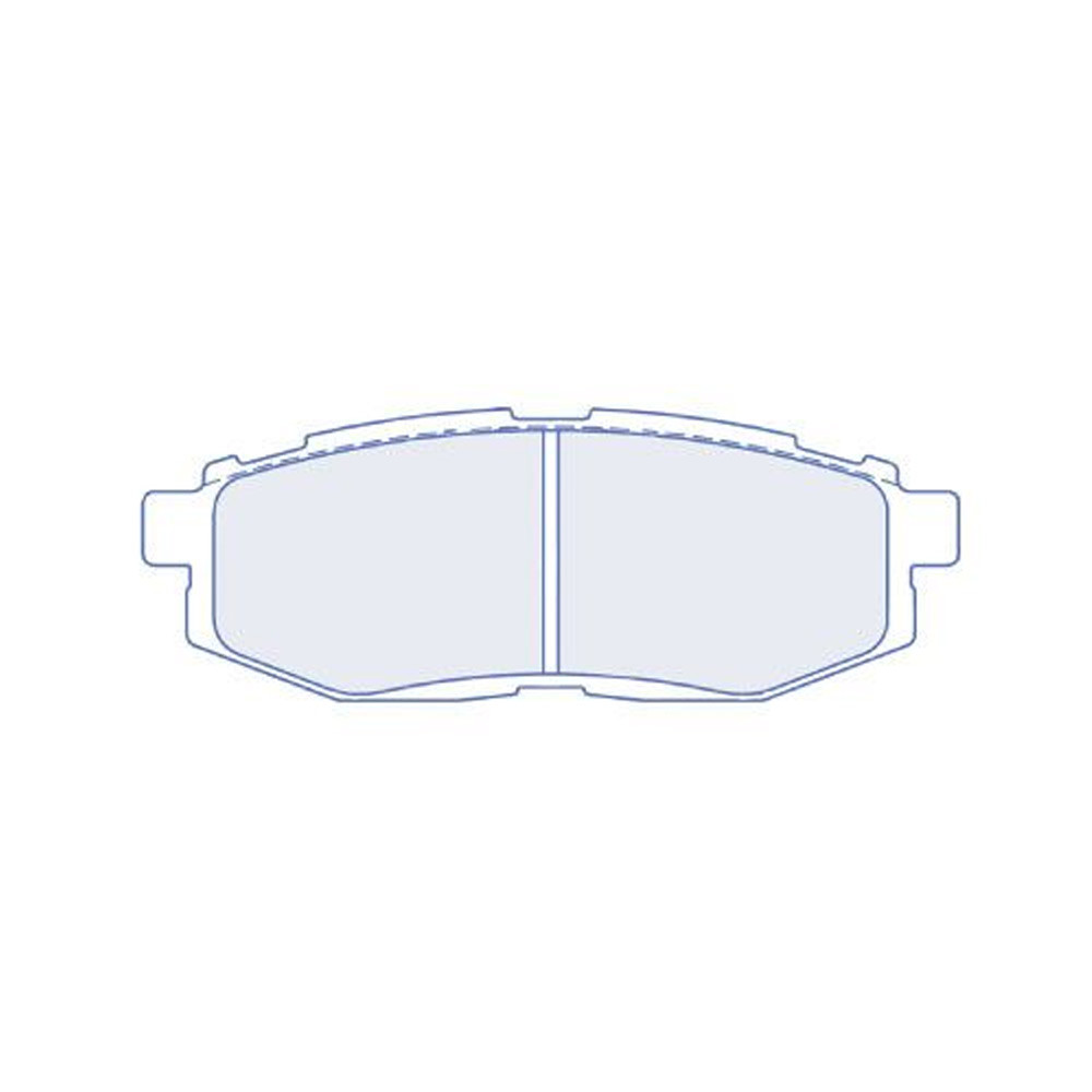 CL Brakes RC5 rear brake pads Subaru BRZ / TOYOTA GT86 2.0 GT Coupe from 2012 - CL-4183-RC5 - 4183 RC5+ - 3661768635988