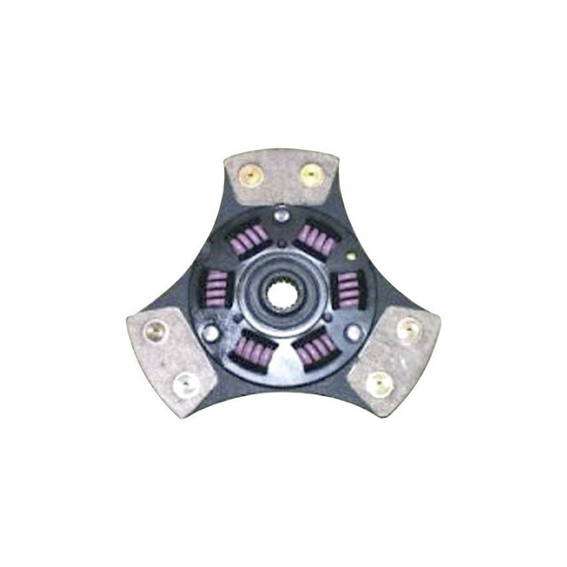 Kupplungsscheibe BRATEX 3 Gleitschuhe Sintermetall gedämpft 6 FedernFiat 128 / X 1/9 - EMB-2491 - 3661768389133