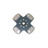 BRATEX 4 metal sintered paddle rigid clutch diskVolkswagen Golf 1/2
