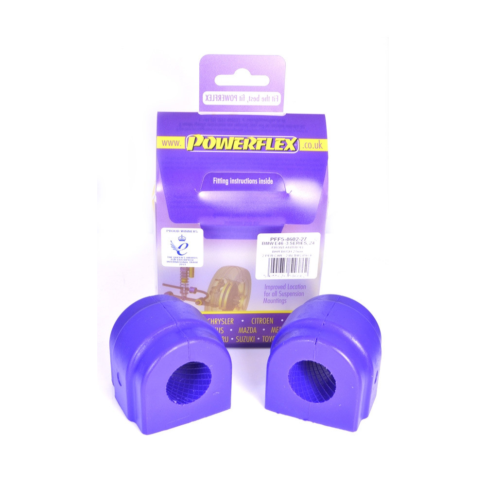 Powerflex Bushing Front Anti-Roll Bar BMW E39 M5 27mm  (2 Pieces) - PF-F5460227-2 - PFF5-4602-27 - 5055676516862